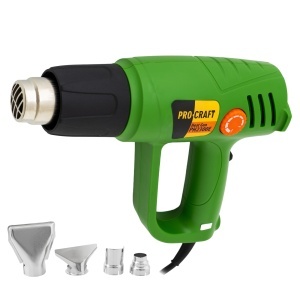Pistol aer cald PROCRAFT PH2300E , 2000 W , 300/600°С - Img 2