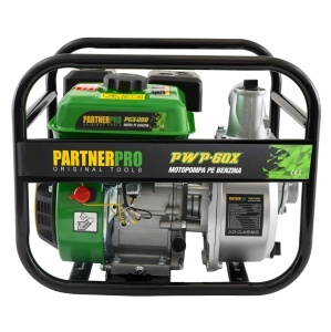 Pompă de apă pe benzină 3" PARTNERPRO PWP60X, 60 m³/h, 6.5 HP , MOTOR 4T - Img 3