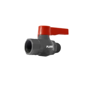 Robinet apa filet interior-exterior PLAMIX PVM - 1 1/2" PVC - Pachet 5 bucati