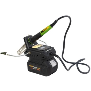 Statie de lipit cu acumulator PROCRAFT CS60, 20 V, 60 W, temperatura reglabila 100 - 500°C - Img 2