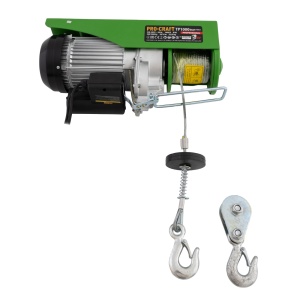 Troliu electric palan PROCRAFT TP1000, 1600 W, capacitate ridicare 1000 kg, inaltime 20 m - Img 4