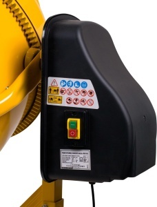 Betonieră 165L cu motor acoperit ROTOR RB165 900 W, 29.5 rpm - Img 9