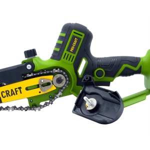 Fierastrau electric cu lant pe acumulator PROCRAFT PKA32Li, 20 V / 4 Ah, Brushless, lame 6" si 8", acumulator si incarcator incluse - Img 8