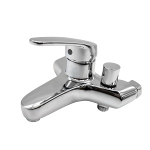 FL BC-203ZC, Baterie cada cu para de dus, zinc, crom, FLOW - Img 2