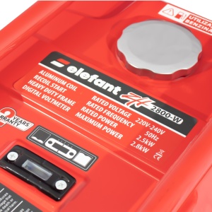 Generator pe benzina ZH2800-W ELEFANT , Ieșire curent 2,8 kW, 7 CP, siguranță de pornire, indicator de benzină - Img 4