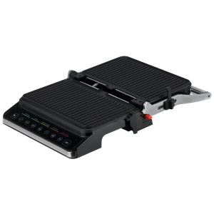 Gratar electric BÖHM HOME BEGM160DS, 1600 W, placi detasabile antiaderente, afisaj digital, control tactil - Img 3