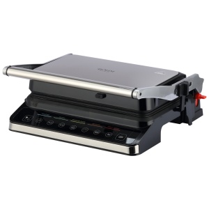 Gratar electric BÖHM HOME BEGM160DS, 1600 W, placi detasabile antiaderente, afisaj digital, control tactil - Img 13