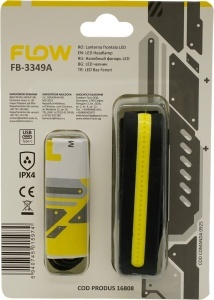 Lanternă de cap LED cu senzor de mișcare FLOW FB-3349A - Img 10