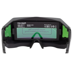Ochelari de sudura PROCRAFT WG94-30, intunecare automata, DIN 11, camp vizual 94 x 30 mm - Img 7