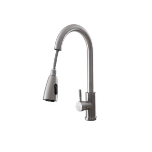 Baterie bucătărie cu duș extractabil și două funcții, seria VITAL FLOW FB-014-1