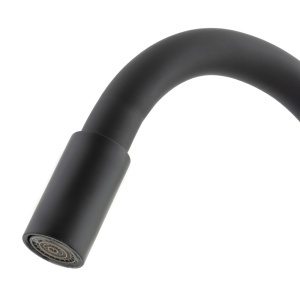 Baterie bucătărie cu duș flexibil MIXXUS MAGNUM 011 (NUT) BLACK REFL. - Img 2