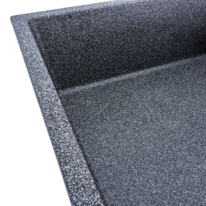 Chiuveta de bucatarie Elefant Premium Diamond Grafit , 856x500 mm - Img 4