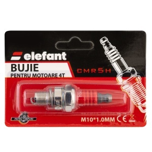 CMR5H Bujie pentru motoare 4T, M10*1MM, Elefant - Img 3