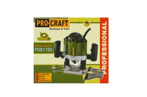 Freza lemn ProCraft POB1700, 1200 W, 26000 RPM, 50 mm Set 12 freze pentru lemn - Img 2