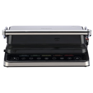 Gratar electric BÖHM HOME BEGM160DS, 1600 W, placi detasabile antiaderente, afisaj digital, control tactil - Img 10