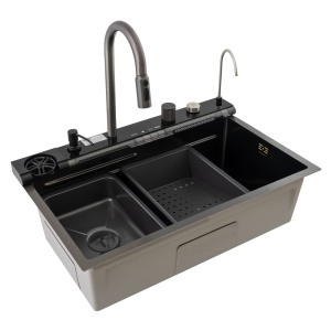 MH7546-SET-07 Chiuveta multifunctionala din inox nano black MIXXUS seria Decor - Img 3