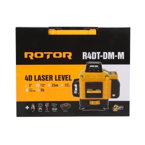 Nivela laser 4D ROTOR R4DT-DM-M, laser verde, 16 linii, proiectie 4 x 360° - Img 5