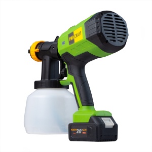 Pistol de vopsit pe acumulator PROCRAFT PSE40, 20 V, Brushless, debit vopsea 750 ml/min, 4 duze - Img 6