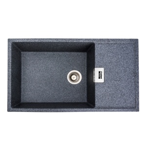 Chiuveta de bucatarie Elefant Premium Diamond Grafit , 856x500 mm