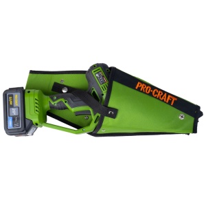 Fierastrau electric cu lant pe acumulator PROCRAFT PKA32Li, 20 V / 4 Ah, Brushless, lame 6" si 8", acumulator si incarcator incluse - Img 12