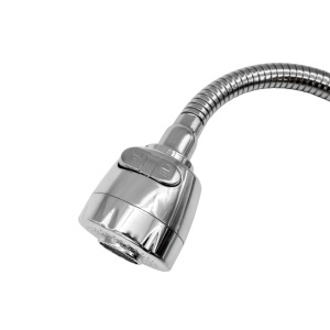 FL UF(17)-203ZC, Baterie bucatarie cu pipa flexibila 2 functii, zinc, crom, FLOW - Img 4