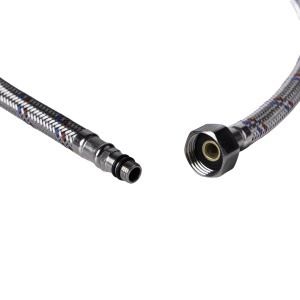 FRF-40, Racord flexibil apa 40 cm, filet interior-exterior F1/2" x M10 x 40 mm, FLOW