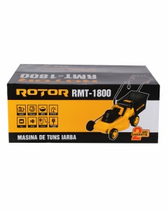 Mașină de tuns iarba ROTOR RMT-1800, 1800W, 35 L, reglaj inaltime pe 5 trepte 25 / 38 / 50 / 65 / 75 mm - Img 5