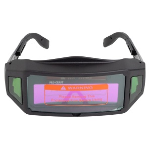 Ochelari de sudura PROCRAFT WG94-30, intunecare automata, DIN 11, camp vizual 94 x 30 mm - Img 2