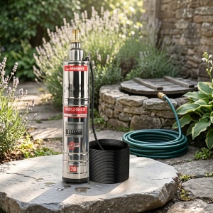 Pompa submersibila Elefant 4QGD1.2-50-0.37, 1100W, debit 95 l/min, inaltime refulare 83 m - Img 5
