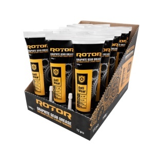 Vaselină grafitată pentru reductor motocoasă și foarfecă de gard viu ROTOR 100g, 15 bucati-bax - Img 2
