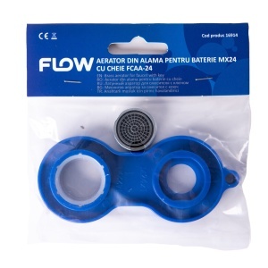 CAA-24 Aerator din alamă pentru baterie Mx24 cu cheie, FLOW
