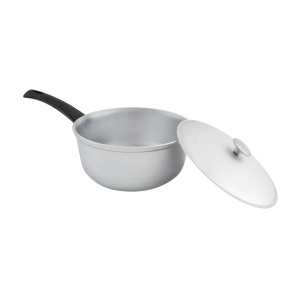Ceaun din aluminiu alimentar capac si maner, capacitate 3 litri ROTOR