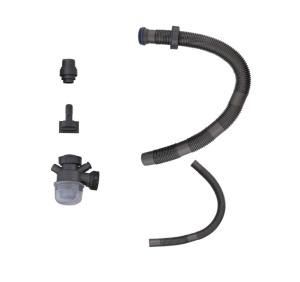 Chiuveta bucatarie BÖHM BH7849RBA, inox alimentar SUS304, 780 x 490 x 220 mm, finisaj Negru, picurator stanga, sifon inclus - Img 4