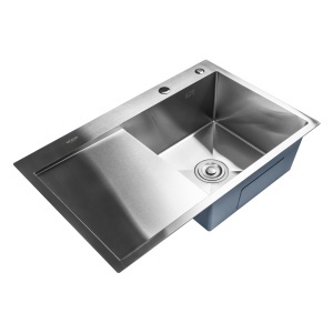 Chiuveta Bucatarie Inox alimentar SUS304 BÖHM BH7849RS Satin 780x490x220 mm