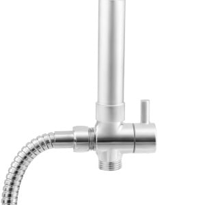 Coloana de duș 2 în 1 cu cadru rotund, fără baterie – MIXXUS DK-002 - Img 5