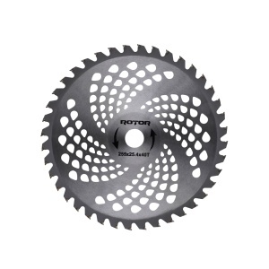 Disc motocoasă 40T ondulat cu Vidia 255x25,4x1,3 mm ROTOR