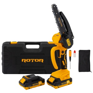 Fierastrau cu lant si acumulator ROTOR RMC21-6, 12m/s, 21V / 2Ah - Img 3