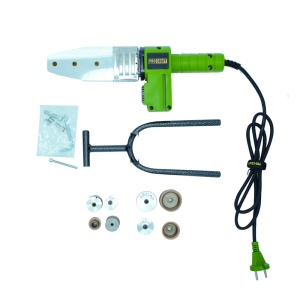 Plita pentru sudat tevi PPR PROCRAFT PL1900, 220-240 V, 800 W, 300°C, 4 seturi bacuri 16-32 mm - Img 1