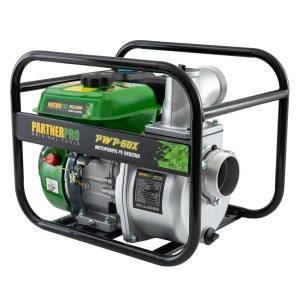 Pompă de apă pe benzină 3" PARTNERPRO PWP60X, 60 m³/h, 6.5 HP , MOTOR 4T - Img 2