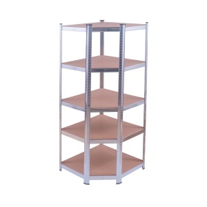 Raft de colț galvanizat 70x45x180 cm pentru depozitare ROTOR