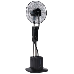 Ventilator cu pulverizare apă și umidificare 16" BÖHM BME-01A, 70W, 3 trepte de viteză, 3 moduri ventilare - Img 2