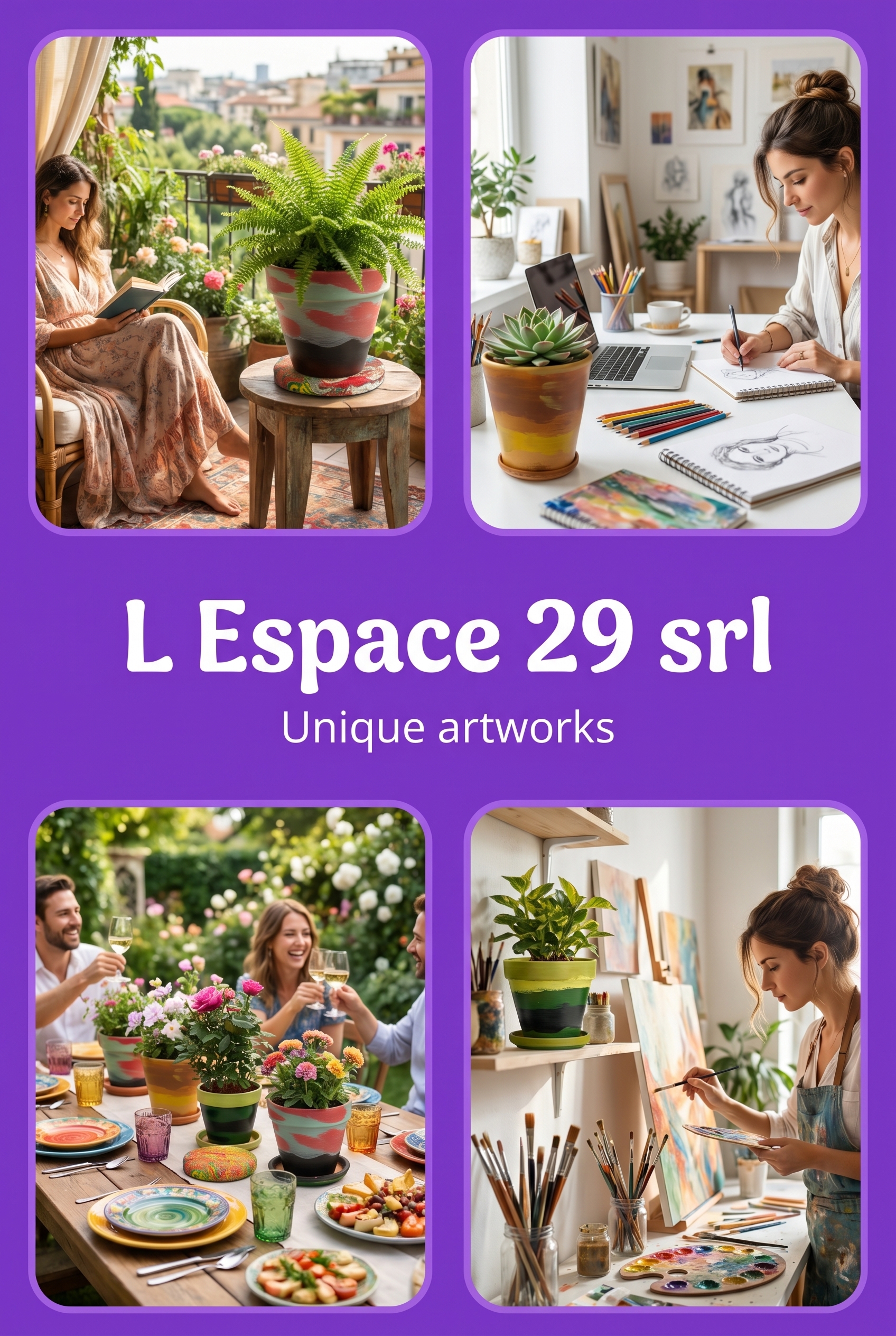 Obiecte decorative pictate
