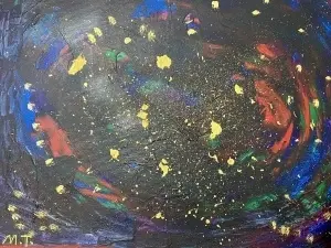 Cosmic Dream - tablou unicat - Img 2