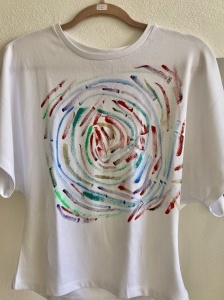 Tricou pictat unicat - Img 2