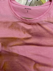 Unique painted cotton T shirt - Img 3