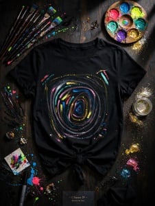 Tricou bumbac pictat - Img 3