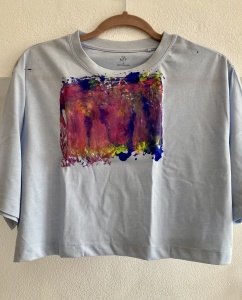 Tricou pictat, unicat - Img 2