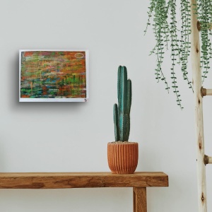 Reflections - unique painting - Img 2