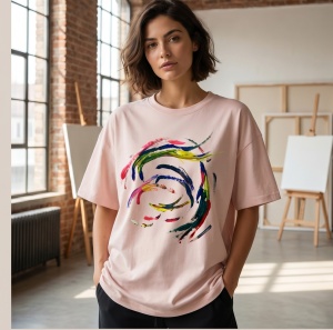 Tricou pictat, unicat