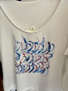 Unique painted blouse - Img 3